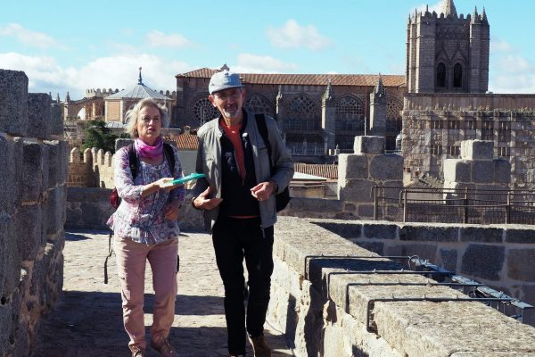 Paseo por las murallas de Avila