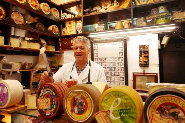 Tienda de quesos en Leon